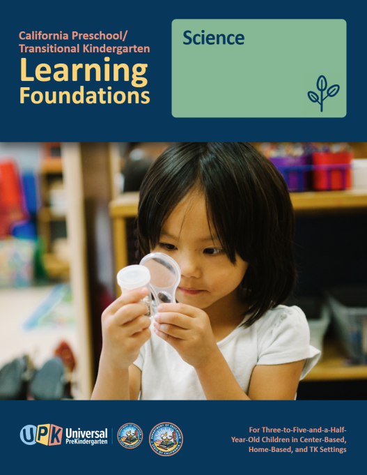 California preschool transitional kindergarten learning foundations